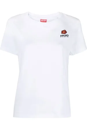 Kenzo T-shirt i bomuld med broderet logo