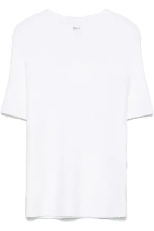 Totême T-shirt i strikket frotté