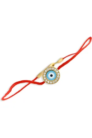 Aaron Basha Evil Eye diamantarmbånd i 18 karat gult guld