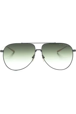 DITA EYEWEAR Solbriller med rundt stel og logotryk