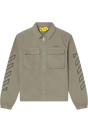 OFF-WHITE Jakke med Diag-striber