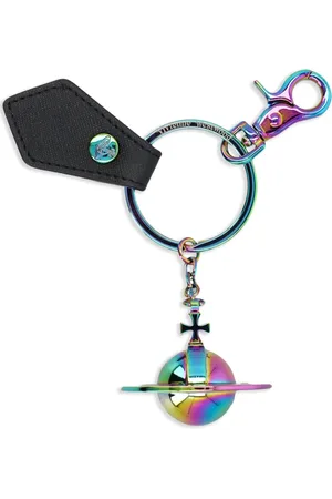 Vivienne Westwood Iriserende 3D Orb nøglering