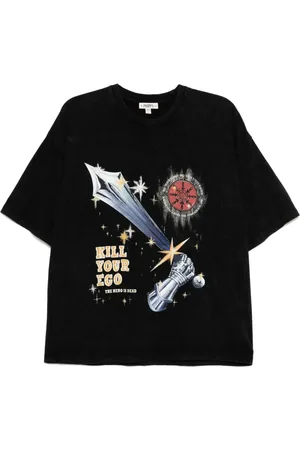 Stain Shade T-shirt med grafiskt tryck