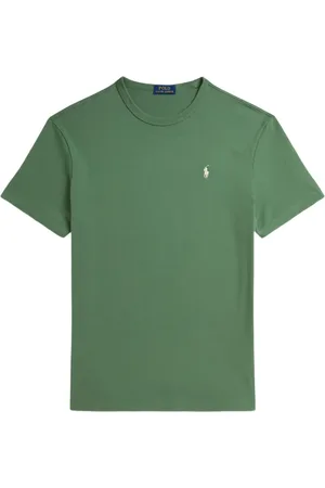 Ralph Lauren T-shirt med logo-broderi og rund hals (pakke med tre)