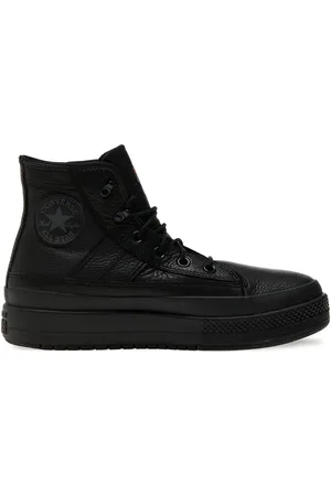 Converse High-top Chuck Taylor sneakers med plateausål
