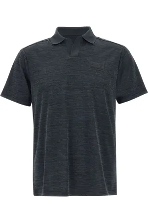EA7 Logo-patch polo shirt