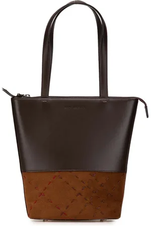 Burberry Tote i kalveskind og ruskind fra 2000-2017