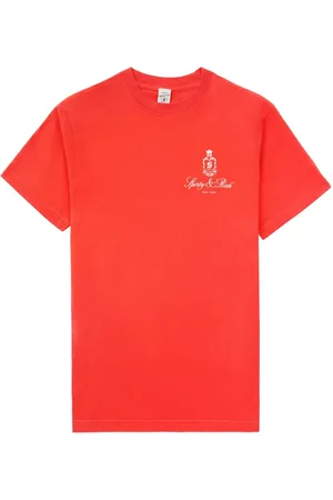 Sporty & Rich Vendome T-shirt med logotryk