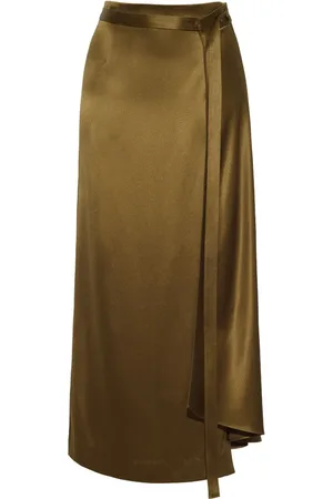 ADAM LIPPES Bruna silk skirt