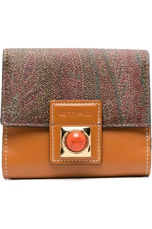 Etro Crown Me clutch med paisleytryk