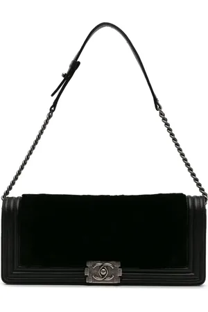 CHANEL East West Boy skuldertaske i lammeskind fra 2013-2014