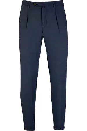 BRIGLIA Pleat-detailing trousers