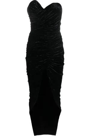 ALEXANDRE VAUTHIER Stropløs kjole i velour
