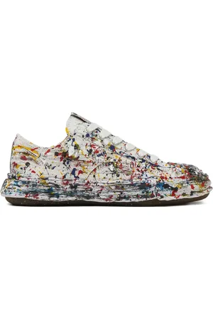 Maison Mihara Yasuhiro Sneakers med malingssprøjt