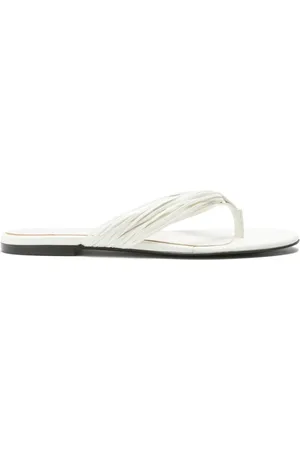 Proenza Schouler Fladesandaler med plisserede remme