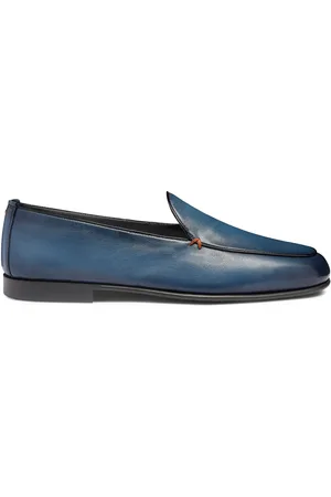 santoni Loafers i læder