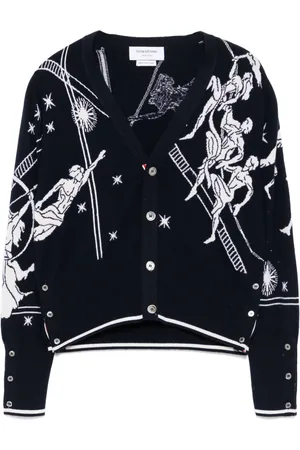 Thom Browne Cardigan med V-hals