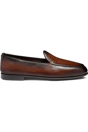 santoni Loafers i læder