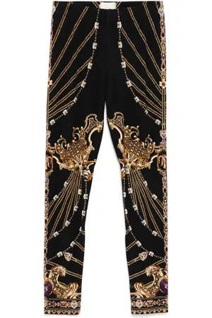 Camilla Leggings med baroktryk