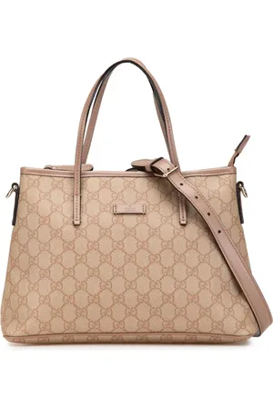 Gucci Lille GG Supreme Convertible tote-satchel fra 2000-2015