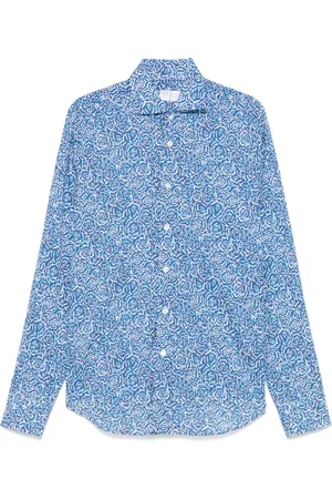 FEDELI Floral-print shirt