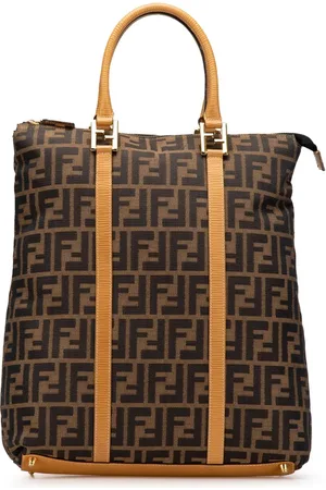 Fendi Tote i Zucca-kanvas fra det 20. århundrede