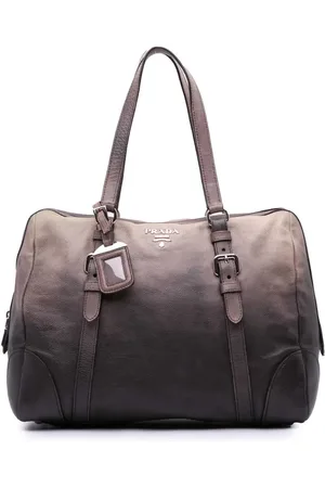 Prada Glace Calf Sfumato skuldertaske fra 2010-2024