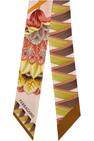 Salvatore Ferragamo Bandeau med grafisk tryk