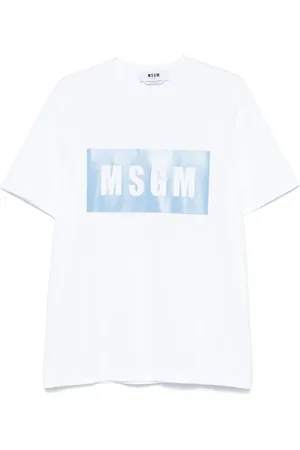 Msgm T-shirt med logotryk