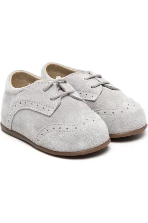 Babywalker Babysko i ruskind med brogue-kant