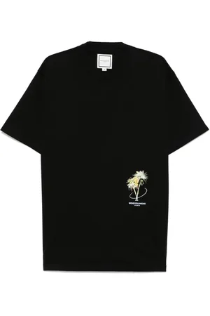 WOOYOUNGMI T-shirt med palmetryk