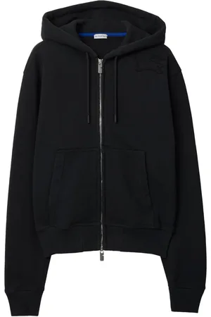 Burberry Equestrian Knight hættetrøje med lynlås