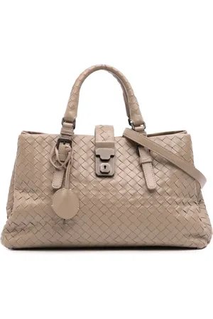 Bottega Veneta Lille Intrecciato Roma satchel-taske i nappa fra 2012-2024