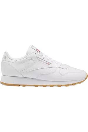 Reebok White/Pure Grey/Gum sneakers i læder