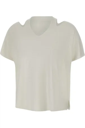 KANGRA CASHMERE T-shirt i hør