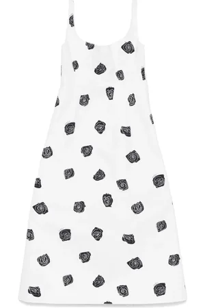 Marni Midi-kjole med rosetryk