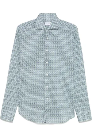 FEDELI Floral-print shirt