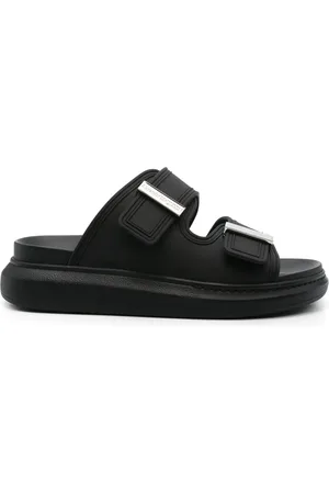 Alexander McQueen Sandaler med indgraveret logo