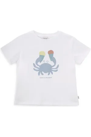 KNOT T-shirt med krabbetryk