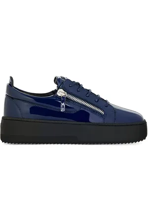 Giuseppe Zanotti Kraftige sneakers med sidelynlås