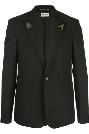 Saint Laurent Perledekoreret tilpasset blazer