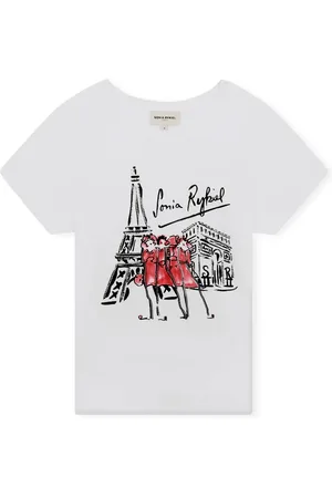 Sonia Rykiel Enfant T-shirt med grafisk tryk