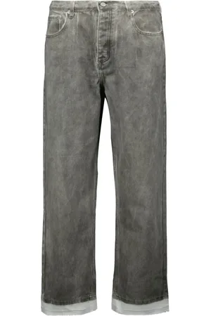 IRO Jeans i bomuldsblanding med lige ben
