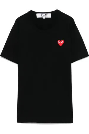 Comme des Garçons T-shirt med hjertetryk