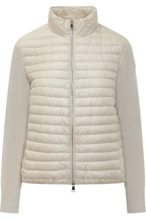 Moncler Polstret cardigan med lynlås