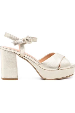 Julie Dee 90mmm leather sandals