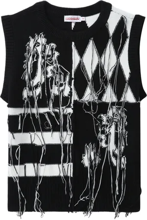 Charles Jeffrey Loverboy Broderet vest