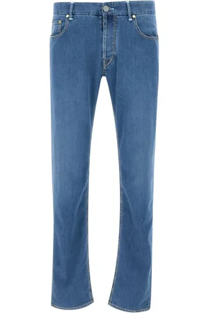 Hand Picked Logo-patch jeans