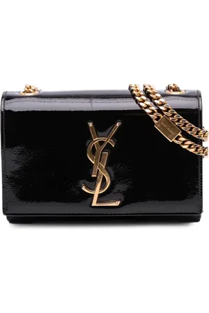 Saint Laurent Lille lakeret Kate crossbody-taske med monogram fra 2015