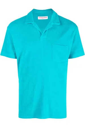 Orlebar Brown Kortærmet polo i frotté